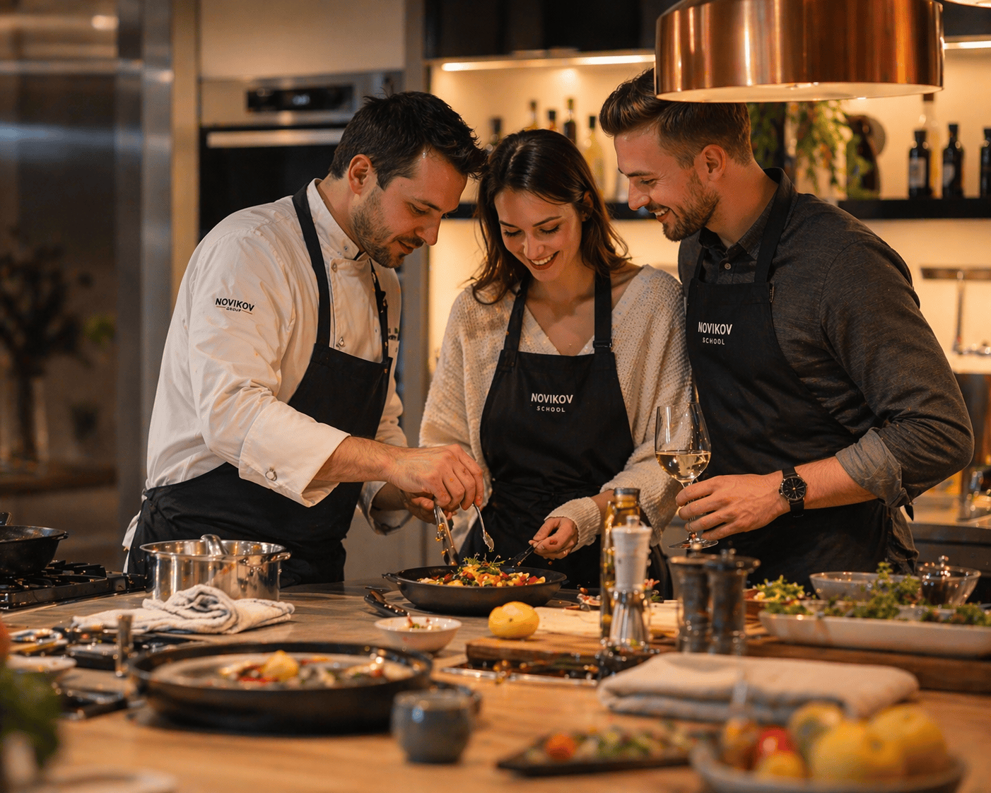 Кулинарный мастер-класс для пары как подарок в Сочи